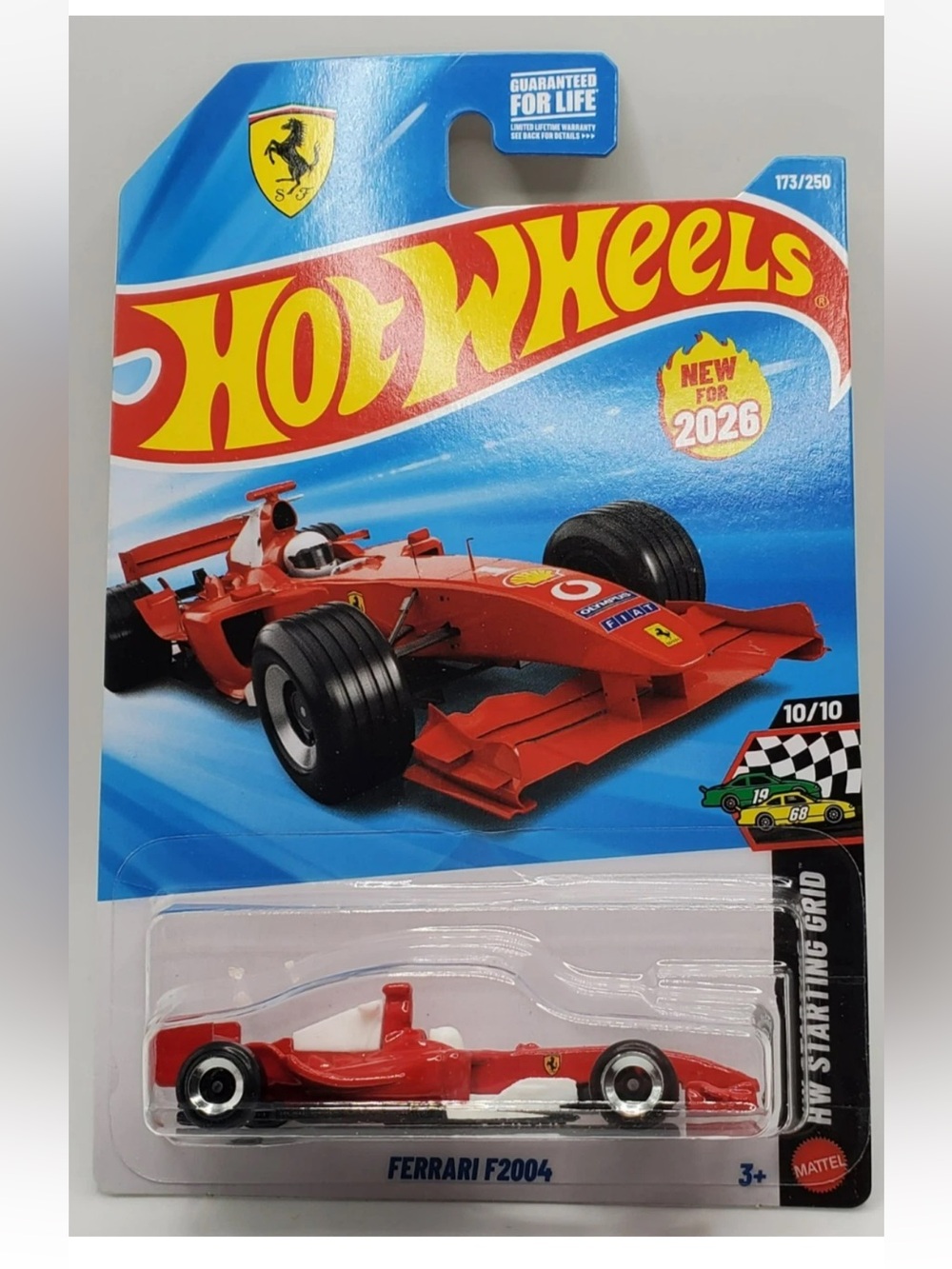 Hot Wheels Ferrari F2004 F1 Toy Car new 1/64